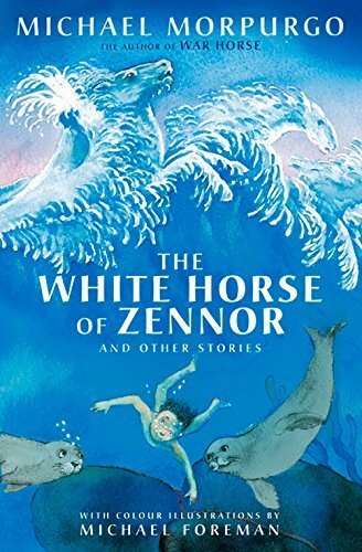 The white horse - white,