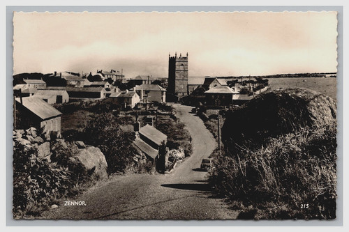 Postcard cornwall zennor - cornwall,