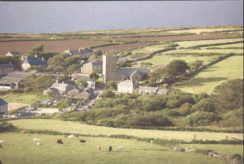 Zennor village cornwall - village, uk